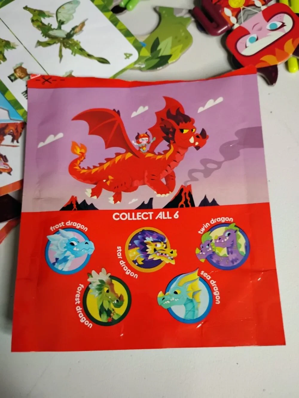 Wendy's Smartlinks Dragons Lot of 6 Toys 2020